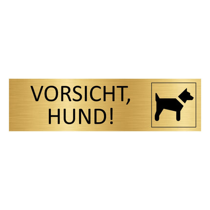 Türschild Vorsicht, Hund!