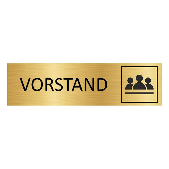 Türschild Vorstand