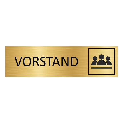 Türschild Vorstand