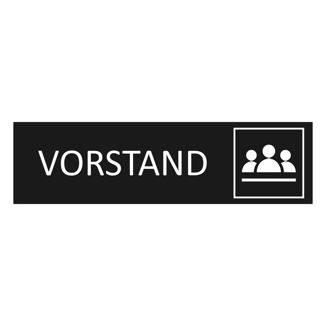 Türschild Vorstand