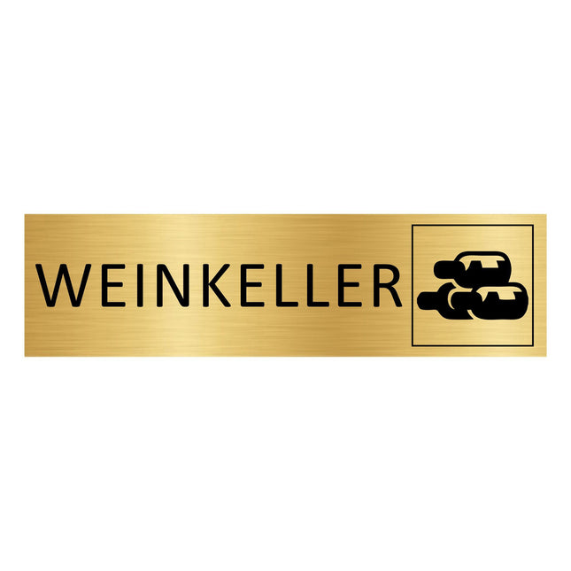 Türschild Weinkeller