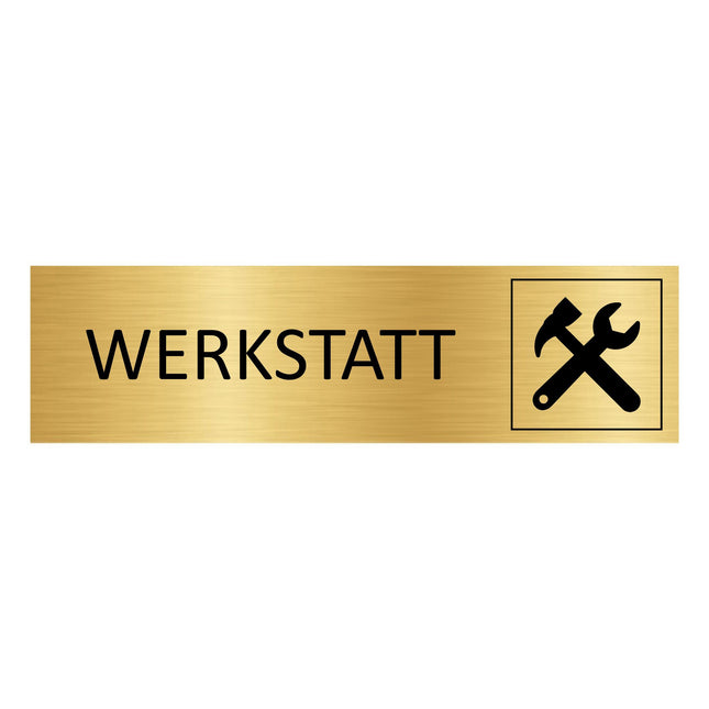 Türschild Werkstatt