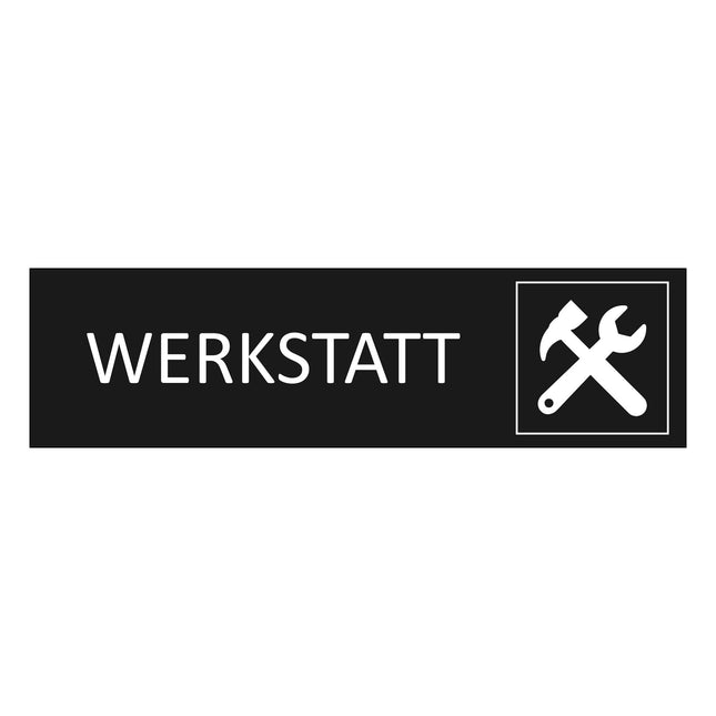 Türschild Werkstatt