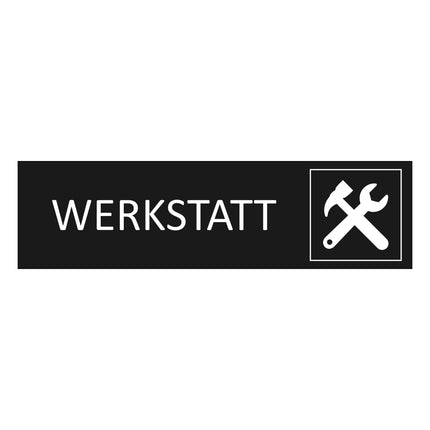 Türschild Werkstatt