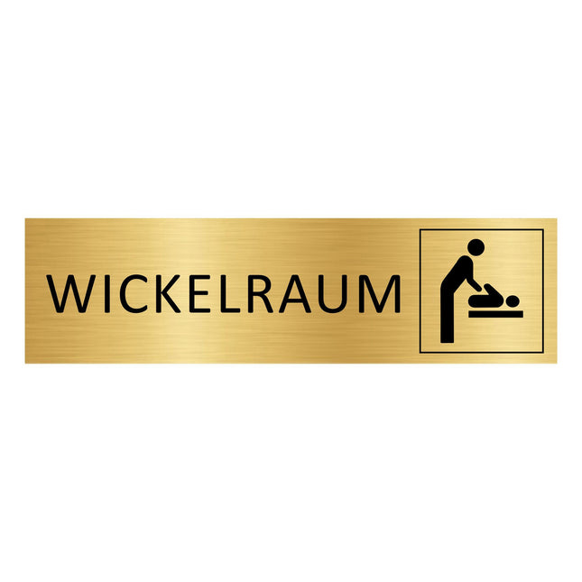 Türschild Wickelraum