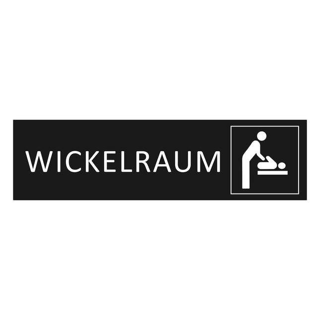 Türschild Wickelraum