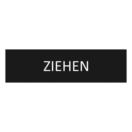 Türschild Ziehen