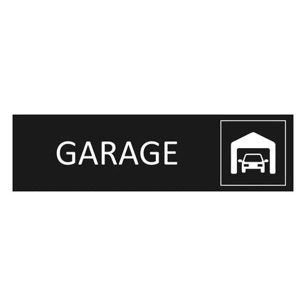 Türschild Garage