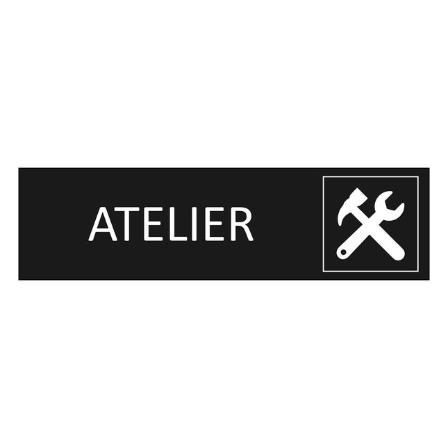 Türschild Atelier
