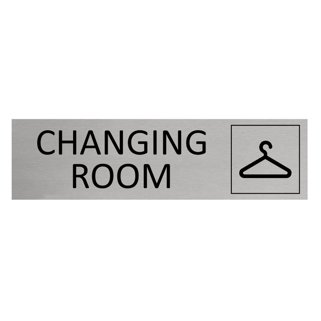 Türschild Changing Room