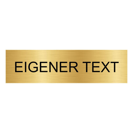 Türschild Eigener Text