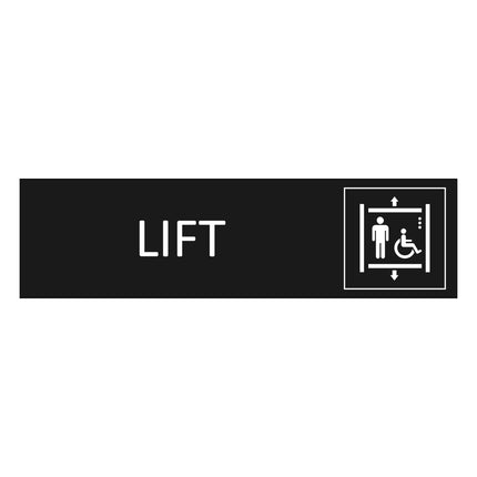 Türschild Lift