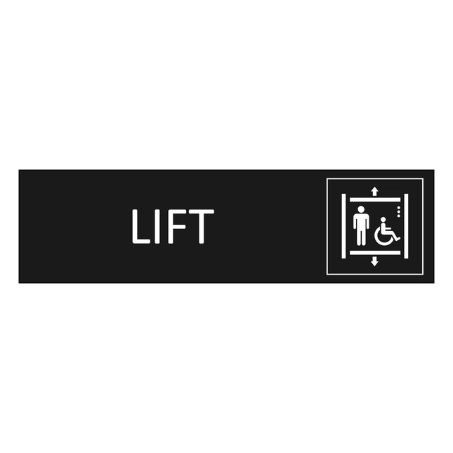 Türschild Lift