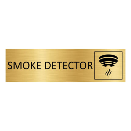 Türschild Smoke Detector
