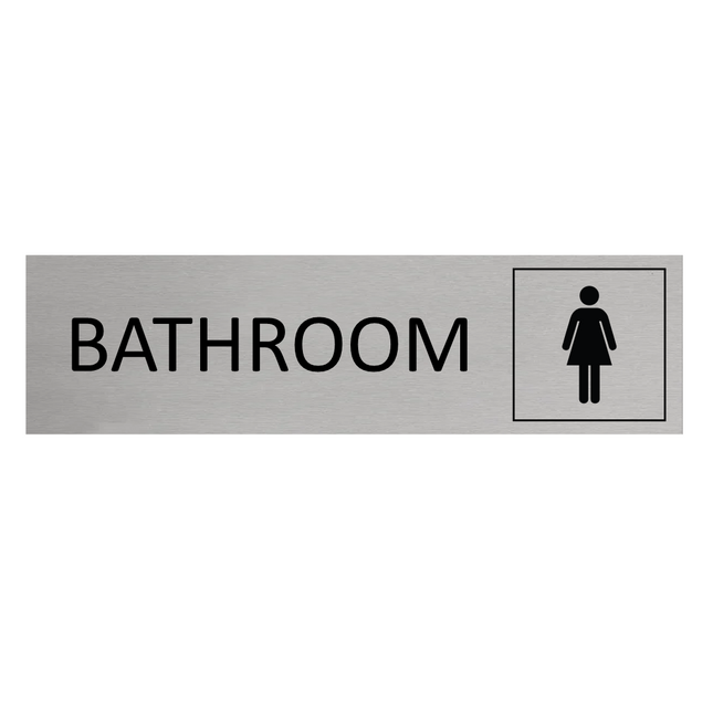 Türschild Bathroom Women