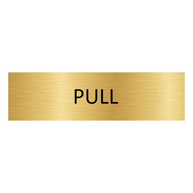 Türschild Pull