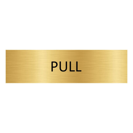 Türschild Pull