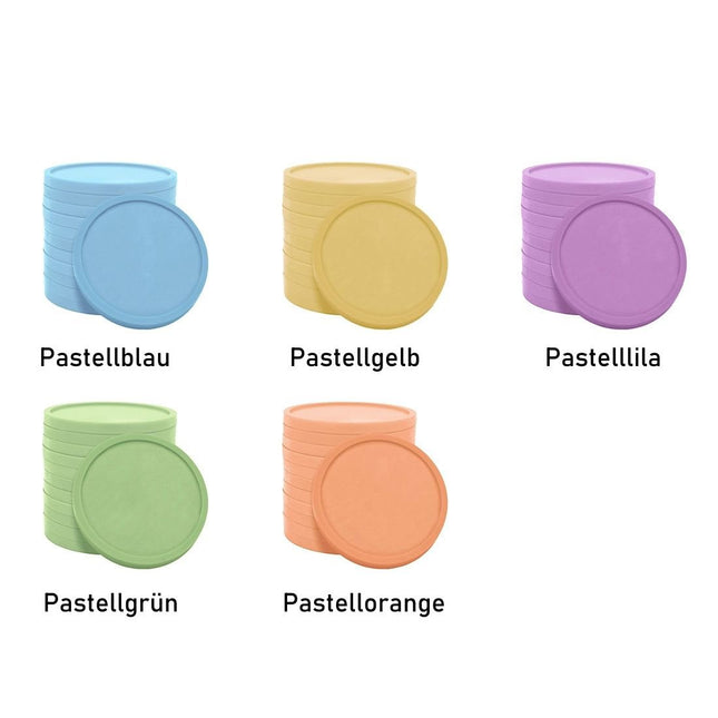 Wertmarken Chips eigenes Relief Ø29mm Recycle - 1000 Stück