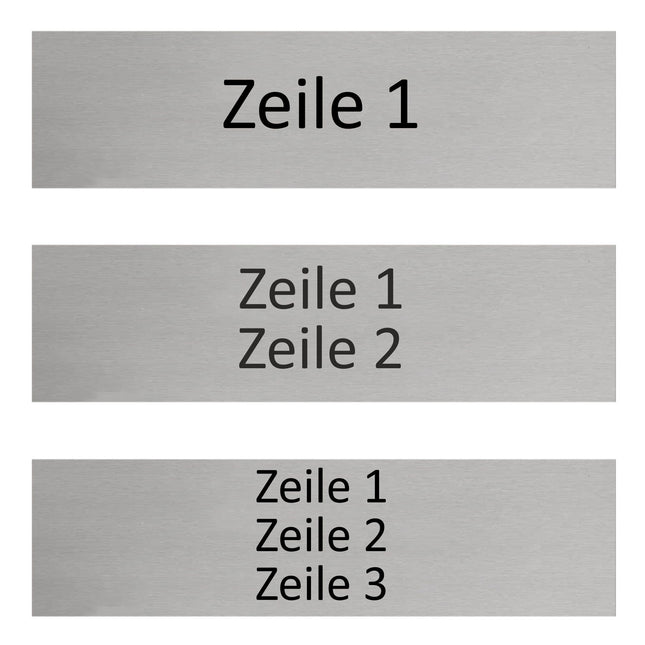 Türschild Eigener Text