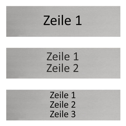 Türschild Eigener Text