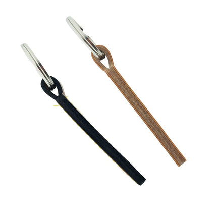 Schlüsselanhänger Leder 23x95mm - pro Stück