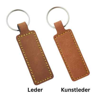 Schlüsselanhänger Leder 23x95mm - pro Stück