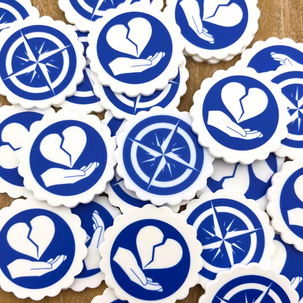 Wertmarken Chips selbst gestalten Wellig - 100 Stück