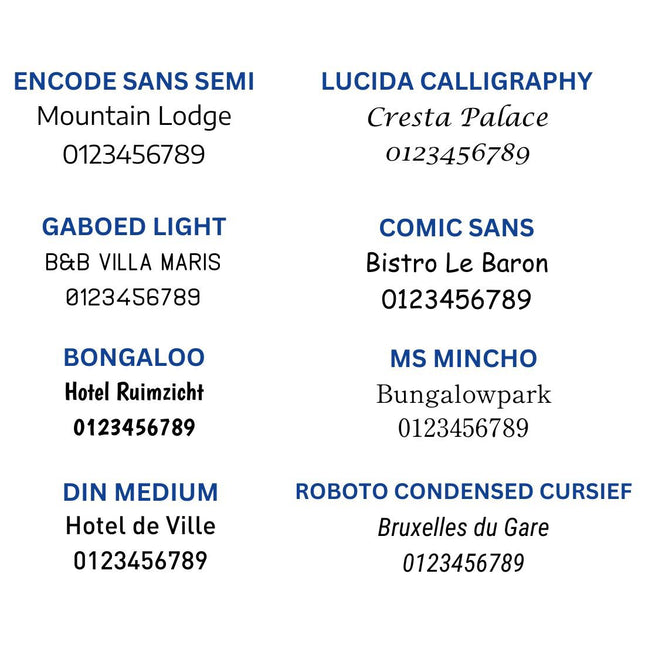 Hotel Schlüsselanhänger Victor Label Gold graviert- pro Stück