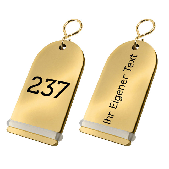 Hotel Schlüsselanhänger Pigalle graviert - pro Stück
