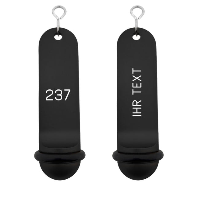 Big Classic Schwarz graviert - pro Stück