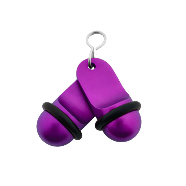 Mini Classic Lila graviert - pro Stück