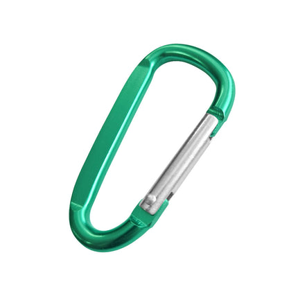 Karabiner Grün, graviert - pro Stück