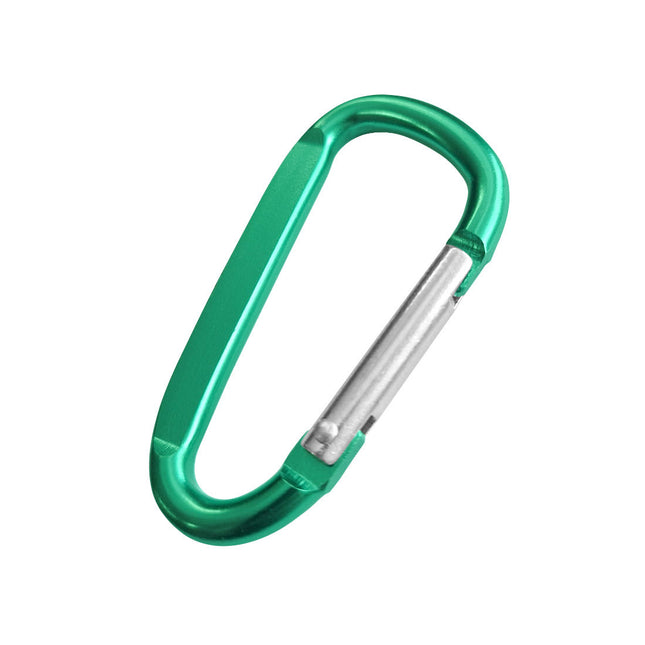 Karabiner Grün, graviert - pro Stück