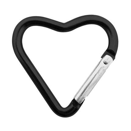 Karabiner Herz Farbenmix - 6 Stück