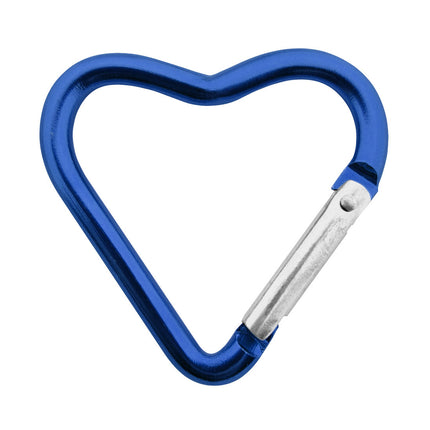 Karabiner Herz Farbenmix - 6 Stück