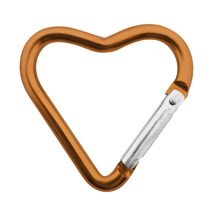 Karabiner Herz Farbenmix - 6 Stück