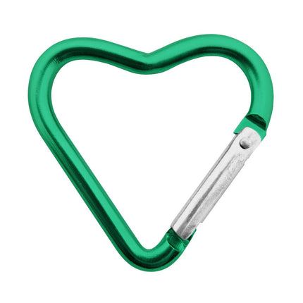 Karabiner Herz Farbenmix - 6 Stück