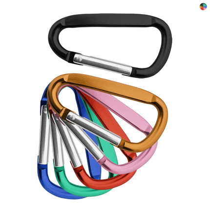 Karabiner Farbenmix - 6 Stück