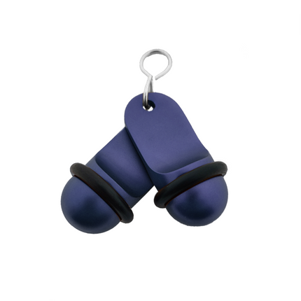 Mini Classic Blau graviert - pro Stück