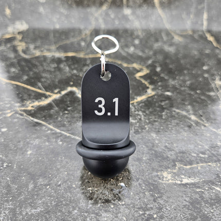 Mini Classic Schwarz graviert - pro Stück