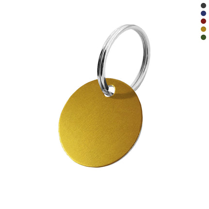 Zahlenmarke rund ohne Gravur - pro Stück