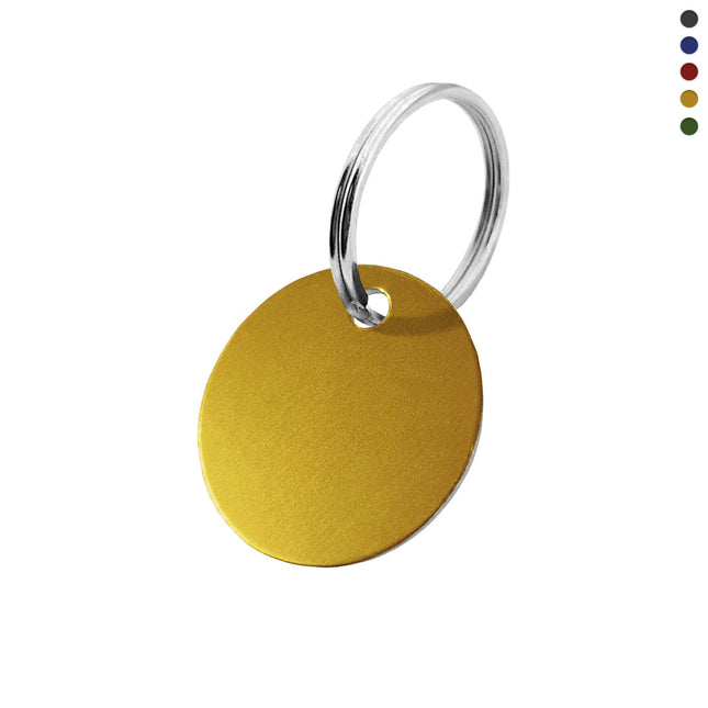 Zahlenmarke rund ohne Gravur - pro Stück