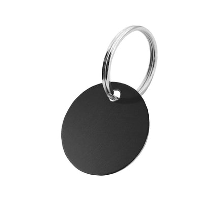 Zahlenmarke rund ohne Gravur - pro Stück