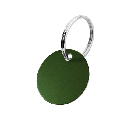 Zahlenmarke rund ohne Gravur - pro Stück