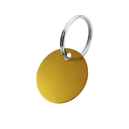 Zahlenmarke rund ohne Gravur - pro Stück