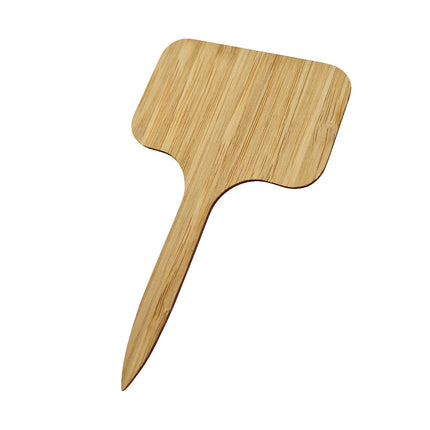 Stecketiketten Schild Bambus 60x100mm - 100 Stück