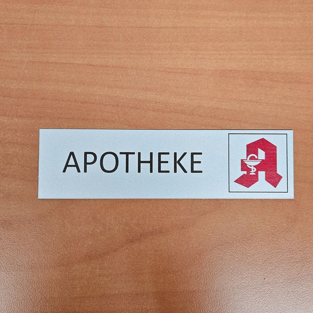 Türschild Apotheke