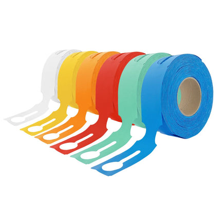 Schlaufenetikett selbst gestalten, 279x59 mm - 100 Stück