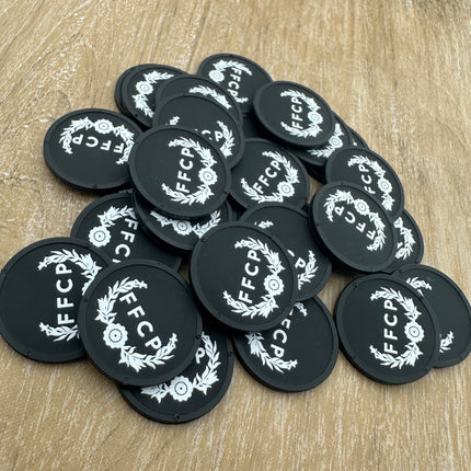 Wertmarken Chips selbst gestalten Ø29mm ECO - 100 Stück