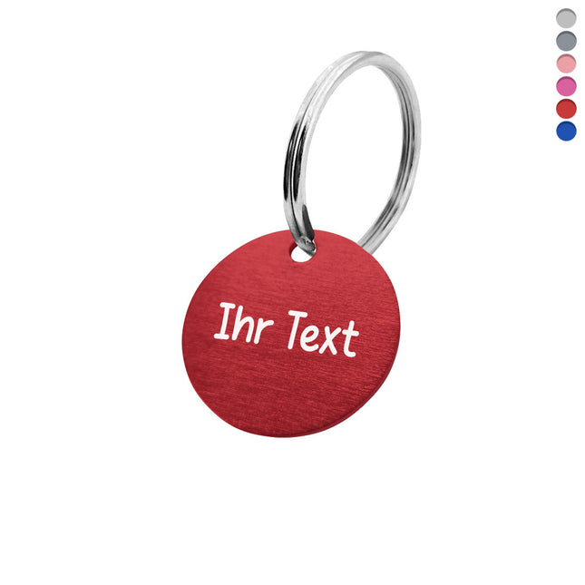 Schlüsselmarke Ø25mm Text - pro Stück